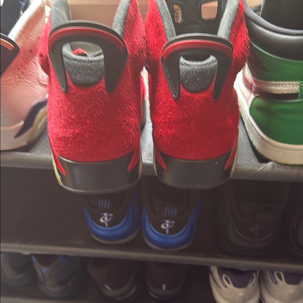 Jordan Red and Black Men's Shoes